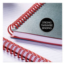 Black n' Red™ wholesale. Twin Wire Poly Cover Notebook, Wide-legal Rule, Black Cover, 11.75 X 8.25, 70 Sheets. HSD Wholesale: Janitorial Supplies, Breakroom Supplies, Office Supplies.