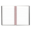 Black n' Red™ wholesale. Twin Wire Poly Cover Notebook, Wide-legal Rule, Black Cover, 5.88 X 4.13, 70 Sheets. HSD Wholesale: Janitorial Supplies, Breakroom Supplies, Office Supplies.