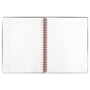 Black n' Red™ wholesale. Twin Wire Poly Cover Notebook, Wide-legal Rule, Black Cover, 11 X 8.5, 70 Sheets. HSD Wholesale: Janitorial Supplies, Breakroom Supplies, Office Supplies.