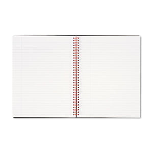 Black n' Red™ wholesale. Twin Wire Poly Cover Notebook, Wide-legal Rule, Black Cover, 11 X 8.5, 70 Sheets. HSD Wholesale: Janitorial Supplies, Breakroom Supplies, Office Supplies.
