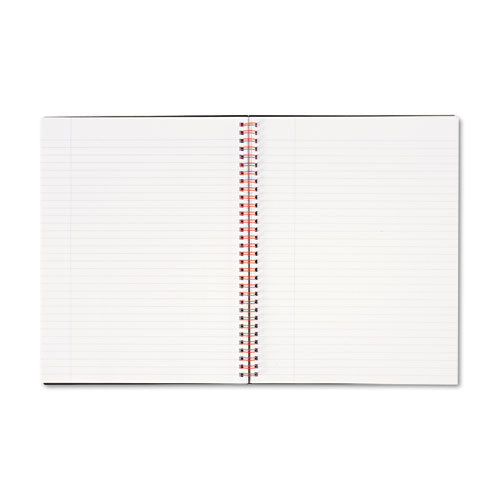 Black n' Red™ wholesale. Twin Wire Poly Cover Notebook, Wide-legal Rule, Black Cover, 11 X 8.5, 70 Sheets. HSD Wholesale: Janitorial Supplies, Breakroom Supplies, Office Supplies.