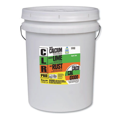 CLR® PRO wholesale. Calcium, Lime And Rust Remover, 5 Gal Pail. HSD Wholesale: Janitorial Supplies, Breakroom Supplies, Office Supplies.