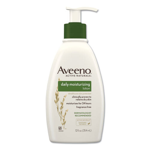 Aveeno® Active Naturals® wholesale. Daily Moisturizing Lotion, 12 Oz Pump Bottle. HSD Wholesale: Janitorial Supplies, Breakroom Supplies, Office Supplies.