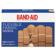 BAND-AID® wholesale. Flexible Fabric Adhesive Bandages, Assorted, 100-box. HSD Wholesale: Janitorial Supplies, Breakroom Supplies, Office Supplies.