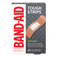 BAND-AID® wholesale. Flexible Fabric Adhesive Tough Strip Bandages, 1