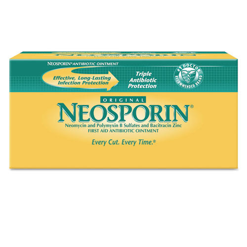 Neosporin® wholesale. Antibiotic Ointment, .032 Oz Packet, 144-box. HSD Wholesale: Janitorial Supplies, Breakroom Supplies, Office Supplies.