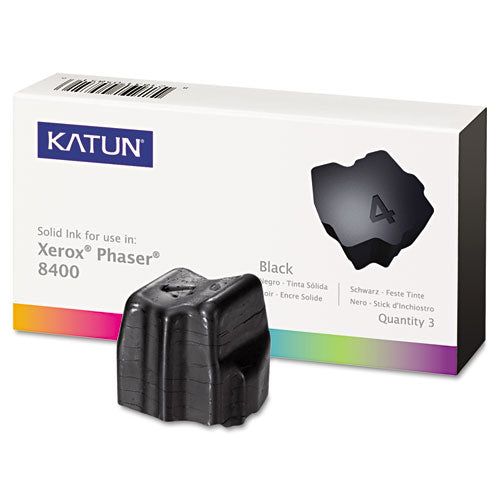 Katun wholesale. Compatible 108r00604 Solid Ink Stick, 3,400 Page-yield, Black, 3-box. HSD Wholesale: Janitorial Supplies, Breakroom Supplies, Office Supplies.