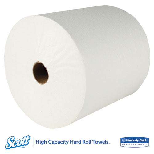 Scott® wholesale. Scott Essential High Capacity Hard Roll Towel, 1.5" Core, 8 X 1000 Ft, Recycled, White, 6-carton. HSD Wholesale: Janitorial Supplies, Breakroom Supplies, Office Supplies.