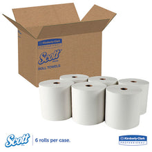 Load image into Gallery viewer, Scott® wholesale. Scott Essential High Capacity Hard Roll Towel, 1.5&quot; Core, 8 X 1000 Ft, Recycled, White, 6-carton. HSD Wholesale: Janitorial Supplies, Breakroom Supplies, Office Supplies.