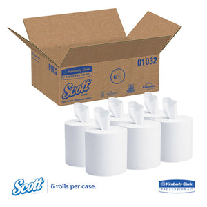 Scott® wholesale. Scott Essential Roll Control Center-pull Towels,  8 X 12, White, 700-roll, 6 Rolls-ct. HSD Wholesale: Janitorial Supplies, Breakroom Supplies, Office Supplies.