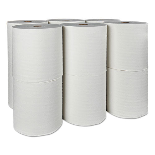Scott® wholesale. Scott Essential Plus Hard Roll Towels, 1.5" Core, 8" X 425 Ft, White, 12 Rolls-carton. HSD Wholesale: Janitorial Supplies, Breakroom Supplies, Office Supplies.