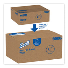 Load image into Gallery viewer, Scott® wholesale. Scott Essential Plus Hard Roll Towels, 1.5&quot; Core, 8&quot; X 425 Ft, White, 12 Rolls-carton. HSD Wholesale: Janitorial Supplies, Breakroom Supplies, Office Supplies.