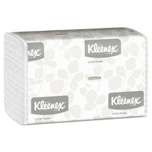 Kleenex® wholesale. C-fold Paper Towels, 10 1-8 X 13 3-20, White, 150-pack, 16 Packs-carton. HSD Wholesale: Janitorial Supplies, Breakroom Supplies, Office Supplies.