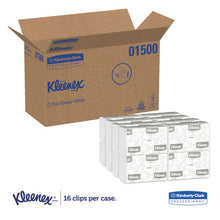 Load image into Gallery viewer, Kleenex® wholesale. C-fold Paper Towels, 10 1-8 X 13 3-20, White, 150-pack, 16 Packs-carton. HSD Wholesale: Janitorial Supplies, Breakroom Supplies, Office Supplies.