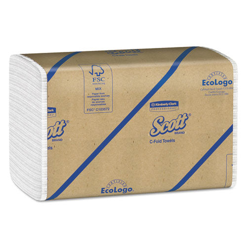 Scott® wholesale. Scott Essential C-fold Towels, Absorbency Pockets,10 1-8x13 3-20,white,200-pk,12 Pk-ct. HSD Wholesale: Janitorial Supplies, Breakroom Supplies, Office Supplies.