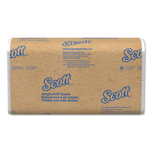 Load image into Gallery viewer, Scott® wholesale. Scott Essential Single-fold Towels, Absorbency Pockets, 9.3 X 10.5, 250-pk, 16 Pk-ct. HSD Wholesale: Janitorial Supplies, Breakroom Supplies, Office Supplies.