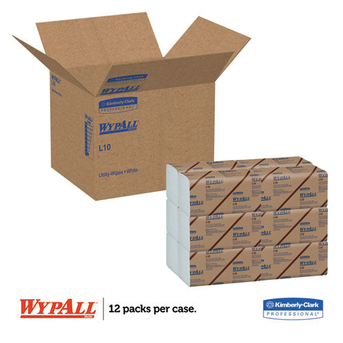 WypAll® wholesale. L10 Sani-prep Dairy Towels, Banded, 1-ply, 10 1-2 X 9 3-10, 200-pk, 12 Pk-carton. HSD Wholesale: Janitorial Supplies, Breakroom Supplies, Office Supplies.