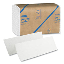 Load image into Gallery viewer, Scott® wholesale. Scott Essential Multi-fold Towels 100% Recycled, 9 1-5x9 2-5, White, 250-pk, 16 Pk-ct. HSD Wholesale: Janitorial Supplies, Breakroom Supplies, Office Supplies.