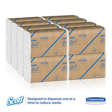 Load image into Gallery viewer, Scott® wholesale. Scott Essential Multi-fold Towels, Absorbency Pockets, 9 1-5 X 9 2-5, 250-pk, 16 Pk-ct. HSD Wholesale: Janitorial Supplies, Breakroom Supplies, Office Supplies.