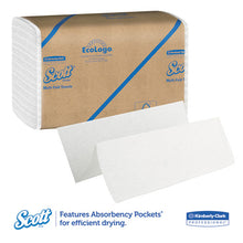 Load image into Gallery viewer, Scott® wholesale. Scott Essential Multi-fold Towels, Absorbency Pockets, 9 1-5 X 9 2-5, 250-pk, 16 Pk-ct. HSD Wholesale: Janitorial Supplies, Breakroom Supplies, Office Supplies.