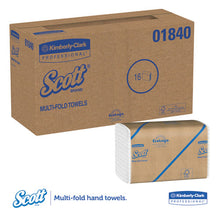 Load image into Gallery viewer, Scott® wholesale. Scott Essential Multi-fold Towels, Absorbency Pockets, 9 1-5 X 9 2-5, 250-pk, 16 Pk-ct. HSD Wholesale: Janitorial Supplies, Breakroom Supplies, Office Supplies.