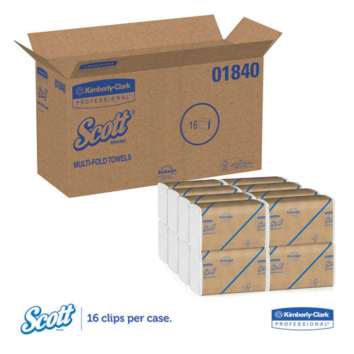 Scott® wholesale. Scott Essential Multi-fold Towels, Absorbency Pockets, 9 1-5 X 9 2-5, 250-pk, 16 Pk-ct. HSD Wholesale: Janitorial Supplies, Breakroom Supplies, Office Supplies.