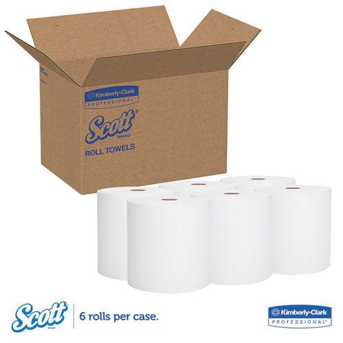 Scott® wholesale. Scott Essential High Capacity Hard Roll Towel, 1.75" Core, 8 X 950ft, White,6 Rolls-ct. HSD Wholesale: Janitorial Supplies, Breakroom Supplies, Office Supplies.