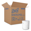 Scott® wholesale. Scott Essential High Capacity Hard Roll Towel, White, 8" X 950 Ft, 6 Rolls-carton. HSD Wholesale: Janitorial Supplies, Breakroom Supplies, Office Supplies.