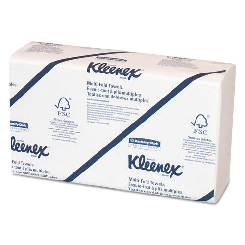 Kleenex® wholesale. Multi-fold Paper Towels, Convenience, 9 1-5x9 2-5, White, 150-pk, 8 Packs-carton. HSD Wholesale: Janitorial Supplies, Breakroom Supplies, Office Supplies.