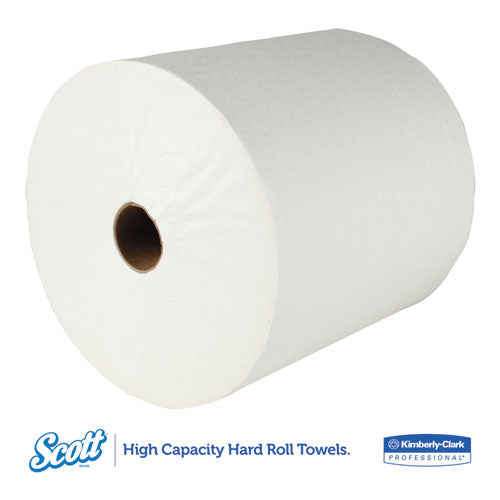 Scott® wholesale. Scott Essential Hard Roll Towel, 1.5" Core, 8 X 400ft, White, 12 Rolls-carton. HSD Wholesale: Janitorial Supplies, Breakroom Supplies, Office Supplies.