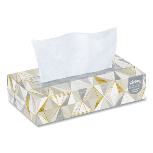Kleenex® wholesale. White Facial Tissue, 2-ply, 125 Sheets-box, 12 Boxes-carton. HSD Wholesale: Janitorial Supplies, Breakroom Supplies, Office Supplies.