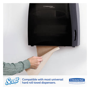 Scott® wholesale. Scott Essential Hard Roll Towels, 1.5" Core, 8 X 800ft, Natural, 12 Rolls-carton. HSD Wholesale: Janitorial Supplies, Breakroom Supplies, Office Supplies.