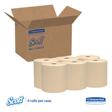 Load image into Gallery viewer, Scott® wholesale. Scott Essential Hard Roll Towels, 1.5&quot; Core, 8 X 800ft, Natural, 12 Rolls-carton. HSD Wholesale: Janitorial Supplies, Breakroom Supplies, Office Supplies.