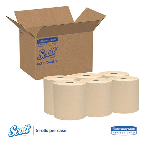 Scott® wholesale. Scott Essential Hard Roll Towels, 1.5" Core, 8 X 800ft, Natural, 12 Rolls-carton. HSD Wholesale: Janitorial Supplies, Breakroom Supplies, Office Supplies.