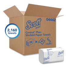 Load image into Gallery viewer, Scott® wholesale. Scott Control Slimfold Towels, 7 1-2 X 11 3-5, White, 90-pack, 24 Packs-carton. HSD Wholesale: Janitorial Supplies, Breakroom Supplies, Office Supplies.