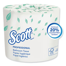 Load image into Gallery viewer, Scott® wholesale. Scott Essential Standard Roll Bathroom Tissue, Septic Safe, 2-ply, White, 550 Sheets-roll, 80-carton. HSD Wholesale: Janitorial Supplies, Breakroom Supplies, Office Supplies.