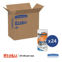 Load image into Gallery viewer, WypAll® wholesale. L40 Towels, Small Roll, 10 2-5 X 11, White, 70-roll, 24 Rolls-carton. HSD Wholesale: Janitorial Supplies, Breakroom Supplies, Office Supplies.