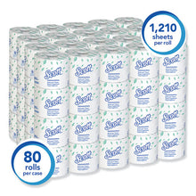 Load image into Gallery viewer, Scott® wholesale. Scott Essential Standard Roll Bathroom Tissue, Septic Safe, 1-ply, White, 1210 Sheets-roll, 80 Rolls-carton. HSD Wholesale: Janitorial Supplies, Breakroom Supplies, Office Supplies.