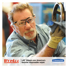 Load image into Gallery viewer, WypAll® wholesale. L40 Wiper, 1-4 Fold, Blue, 12 1-2 X 12, 56-box, 12 Boxes-carton. HSD Wholesale: Janitorial Supplies, Breakroom Supplies, Office Supplies.