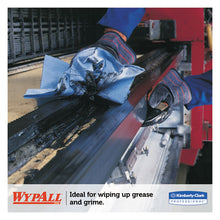 Load image into Gallery viewer, WypAll® wholesale. L40 Wiper, 1-4 Fold, Blue, 12 1-2 X 12, 56-box, 12 Boxes-carton. HSD Wholesale: Janitorial Supplies, Breakroom Supplies, Office Supplies.