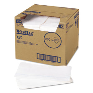 WypAll® wholesale. X70 Wipers, Kimfresh Antimicrobial, 12 1-2 X 23 1-2, White, 300-box. HSD Wholesale: Janitorial Supplies, Breakroom Supplies, Office Supplies.