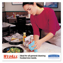 Load image into Gallery viewer, WypAll® wholesale. X70 Foodservice Towels, 1-4 Fold, 12 1-2 X 23 1-2, Blue, 300-carton. HSD Wholesale: Janitorial Supplies, Breakroom Supplies, Office Supplies.