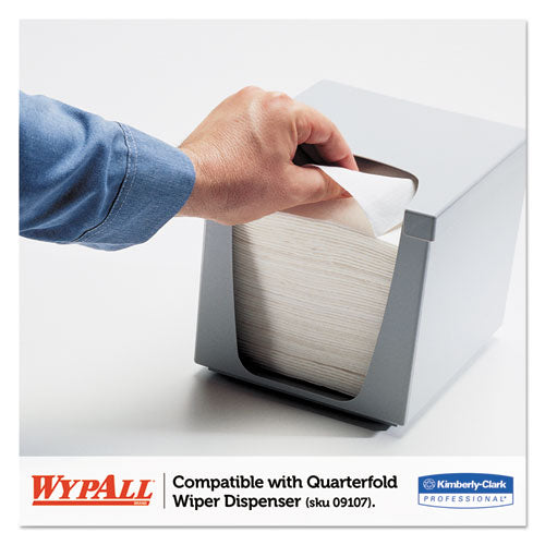 WypAll® wholesale. X70 Foodservice Towels, 1-4 Fold, 12 1-2 X 23 1-2, Blue, 300-carton. HSD Wholesale: Janitorial Supplies, Breakroom Supplies, Office Supplies.