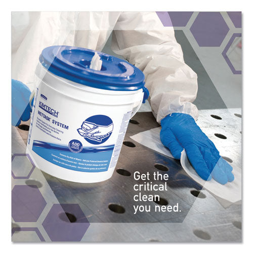 Kimtech™ wholesale. Kimtech™ Wipers For Wettask System, Bleach, Disinfectants And Sanitizers, 6 X 12, 570-roll, 6 Rolls And 1 Bucket-carton. HSD Wholesale: Janitorial Supplies, Breakroom Supplies, Office Supplies.