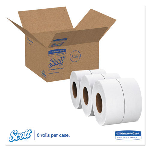 Scott® wholesale. Scott Essential Jrt Extra Long Bathroom Tissue, Septic Safe, 2-ply, White, 2000 Ft, 6 Rolls-carton. HSD Wholesale: Janitorial Supplies, Breakroom Supplies, Office Supplies.
