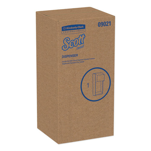 Scott® wholesale. Scott Essential Srb Tissue Dispenser, 6 6-10 X 6 X 13 6-10, Plastic, Smoke. HSD Wholesale: Janitorial Supplies, Breakroom Supplies, Office Supplies.