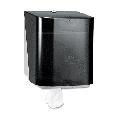 Kimberly-Clark Professional* wholesale. Kimberly-Clark In-sight Sr. Center Pull Dispenser, 10.65 X 10 X 12.5, Smoke. HSD Wholesale: Janitorial Supplies, Breakroom Supplies, Office Supplies.
