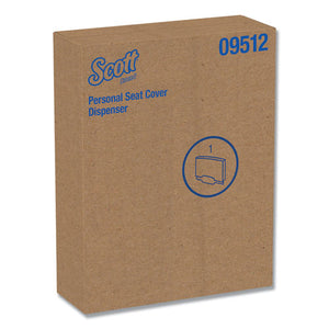 Scott® wholesale. Personal Seat Cover Dispenser, 16.6 X 2.5 X 12.3, Stainless Steel. HSD Wholesale: Janitorial Supplies, Breakroom Supplies, Office Supplies.