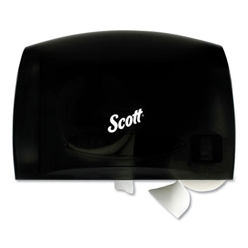 Scott® wholesale. Scott Essential Coreless Jumbo Roll Tissue Dispenser, 14.25 X 6 X 9.7, Black. HSD Wholesale: Janitorial Supplies, Breakroom Supplies, Office Supplies.