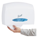 Scott® wholesale. Scott Essential Coreless Jumbo Roll Tissue Dispenser,14 3-10 X 5 9-10 X 9 4-5,white. HSD Wholesale: Janitorial Supplies, Breakroom Supplies, Office Supplies.